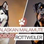 Alaskan Malamute Cross Rottweiler